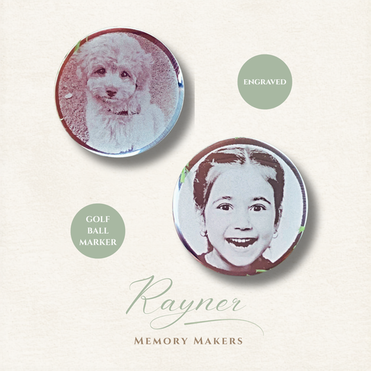 Photo Engraved Golf Ball Marker