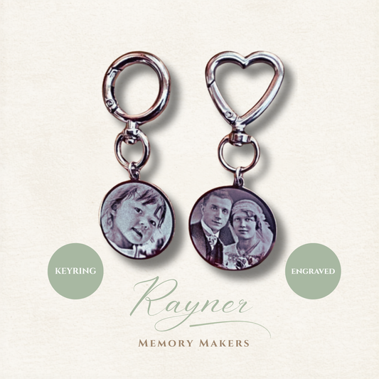 Photo Engraved Keyring