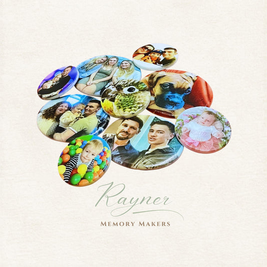 Photo Pebble Rock Ceramic Keepsake Gift - Personalised Pet Plaque - Stone Memorial - Good Luck Memory Pebble.